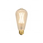 Renwil E26 ST58 Amber 2W LED Bulbs, 3-Pack LB031-3 - official product view 4
