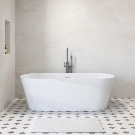 Bain Signature Annalise 67 White Marble — view 1