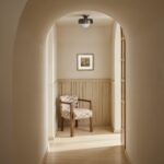 Renwil Lena PA0054 framed still-life print above a chair in a styled hallway