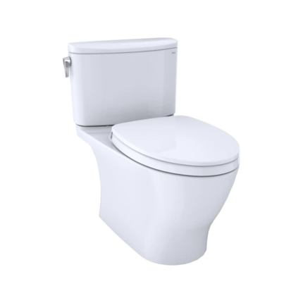 TOTO Nexus Two-Piece Toilet, 1.28 GPF, Elongated Bowl - WASHLET+ Connection Cotton