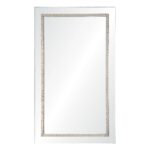 Renwil Shanton Satin Nickel Wall Mirror MT1123 — official product view 1