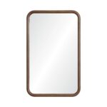 Renwil Dickens Walnut Wood Wall Mirror MT1835 — front view