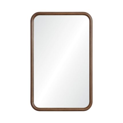 Renwil Dickens Walnut Wood Wall Mirror MT1835 — front view