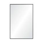 Renwil Reynolds Black Framed Wall Mirror MT1851 — front view