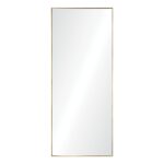 Renwil Crosland Gold Leaf Full Length Mirror MT2056 — front view