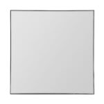 Renwil Greer Black Square Wall Mirror MT2097 - square front view