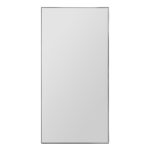 Renwil Trilo Matte Black Full Length Mirror MT2098 - rectangular front view