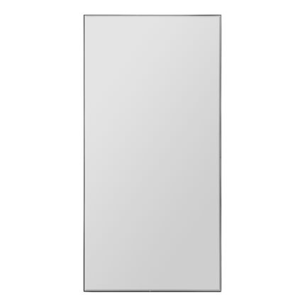 Renwil Trilo Matte Black Full Length Mirror MT2098 - rectangular front view