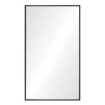 Renwil Anjalina Dark Chestnut Full Length Mirror MT2148 - full-length front view