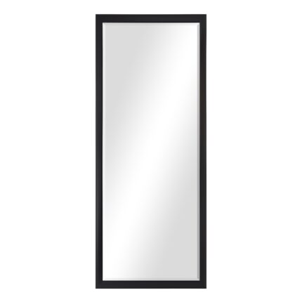 Renwil Delacorte Black Foil Full Length Mirror MT2403 - front view of rectangular full-length mirror