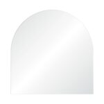 Renwil Beasley Arched Frameless Wall Mirror MT2494 - front view of arched frameless mirror