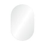 Renwil Salta Frameless Oval Wall Mirror MT2496 - front view of frameless oval mirror