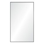 Renwil Keene Black Iron Full Length Mirror MT2499 - front view of black iron full length mirror