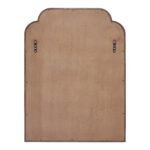 Renwil Octavian Walnut-Stained Mango Wood Wall Mirror MT2767 - rear view of backing and mounting points