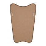 Renwil Reverie Walnut-Stained Shaped Wood Wall Mirror MT2797 - rear view showing two D-ring mounts