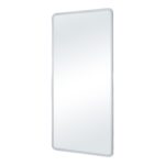 Renwil Danske Beveled Frameless Wall Mirror MT2798 - angled view of beveled glass edge