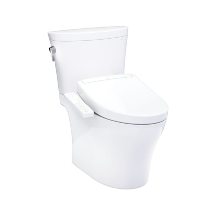TOTO Aquia IV Arc WASHLET+ S2 Two-Piece Toilet - 1.28 GPF/0.9 GPF Cotton