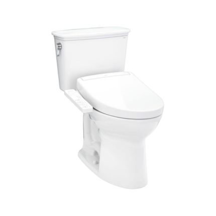 TOTO Drake Transitional WASHLET+ S2 Two-Piece Toilet - 1.28 GPF Cotton