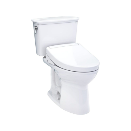 TOTO Drake Transitional WASHLET+ S5 Two-Piece Toilet - 1.28 GPF Cotton