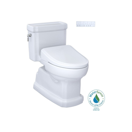 TOTO Guinevere WASHLET+ S7 One-Piece Toilet - 1.28 GPF Cotton
