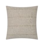 Renwil Montana Ochre-Stripe Pillow 20 x 20 PWFL1478 - front view of the Montana Ochre stripe pillow