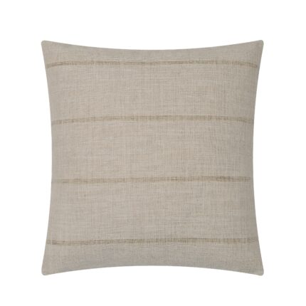 Renwil Montana Ochre-Stripe Pillow 20 x 20 PWFL1478 - front view of the Montana Ochre stripe pillow