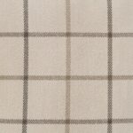 Renwil Thornhill Beige and Brown Plaid Pillow 20 x 20 PWFL1480 - detail of beige and brown plaid