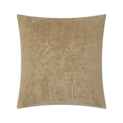 Renwil Oceana Beige Textured Pillow 20 x 20 PWFL1481 - front view of beige textured Oceana pillow