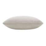 Renwil Pisces Ivory Textured Pillow 20 x 20 PWFL1483 - side view of pillow