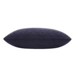 Renwil Forester Indigo Herringbone Pillow 20 x 20 PWFL1484 - side view of pillow
