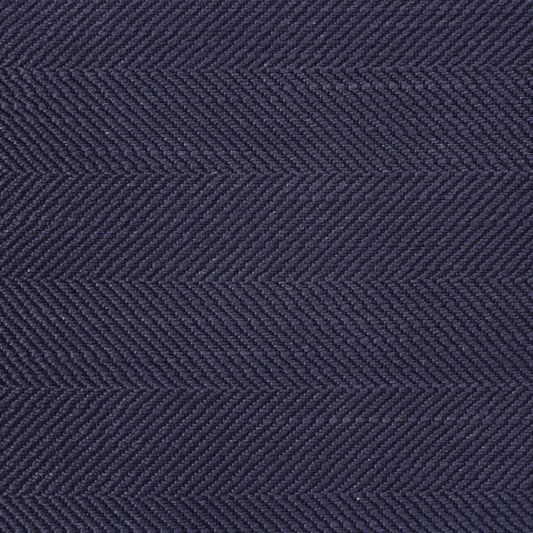 Renwil Forester Indigo Herringbone Pillow 20 x 20 PWFL1484 - detail of woven pillow texture