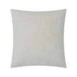 Renwil Bolero Ivory Textured Pillow 20 x 20 PWFL1485 - front view of ivory Bolero pillow