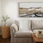 Renwil Bolero Ivory Textured Pillow 20 x 20 PWFL1485 - Bolero pillow styled in a room