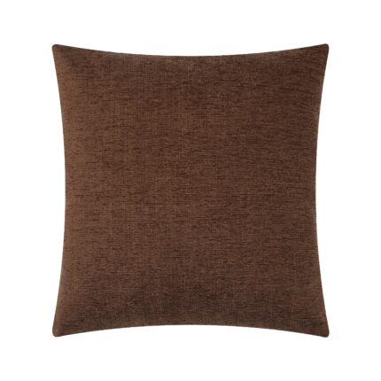 Renwil Ferro Brown Woven Pillow 20 x 20 PWFL1487 - front view of the exact Ferro Brown pillow