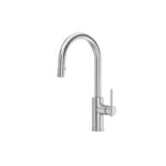 Riobel Lateral™ Pull-Down Kitchen Faucet With Single Spray - Stainless Steel