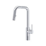 Riobel Lateral™ Pull-Down Kitchen Faucet With U-Spout - Chrome