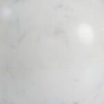 Renwil Diadem White Marble Sphere Sculpture — product detail view 2