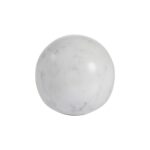 Renwil Diadem White Marble Sphere Sculpture — main product view