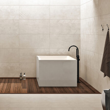 Samos Freestanding bathtub, 39 3/8", in glossy white TSM3939FA001