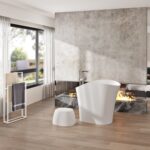 Slik Portfolio - Nio Freestanding bathtub, 43’’, in matte white TNI4427FS005