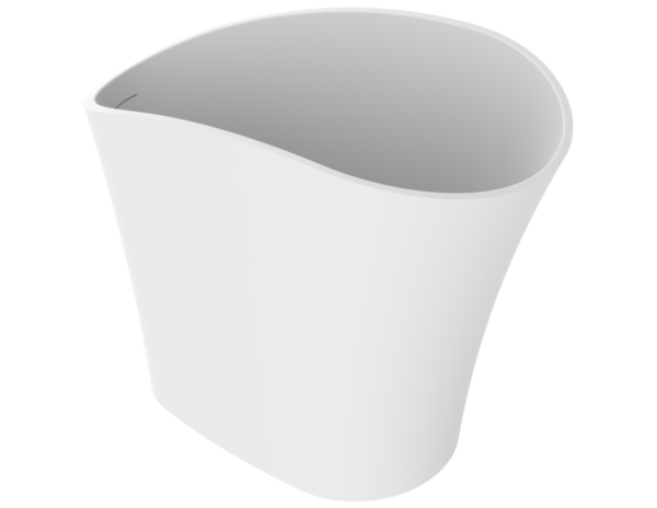 Slik Portfolio - Nio Freestanding bathtub, 43’’, in matte white TNI4427FS005