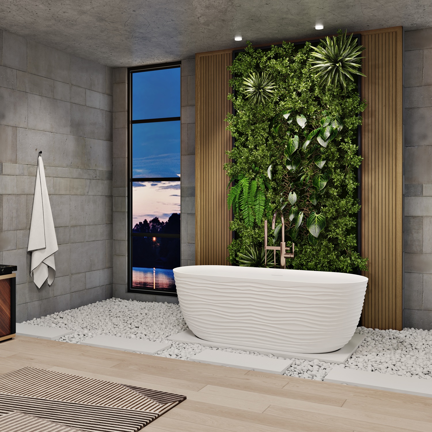 Zitta Hedau Matte White