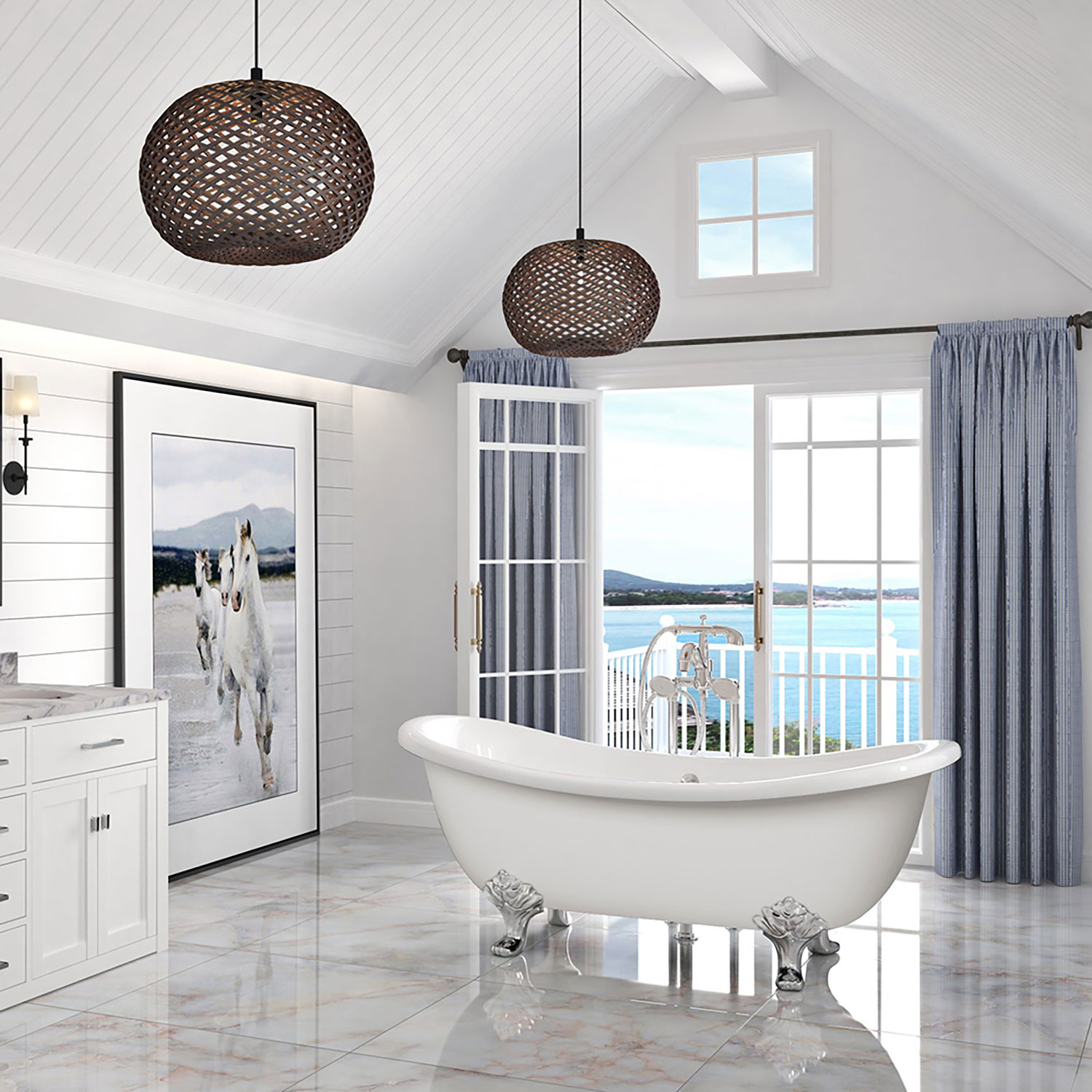 Zitta Harrogate Glossy White