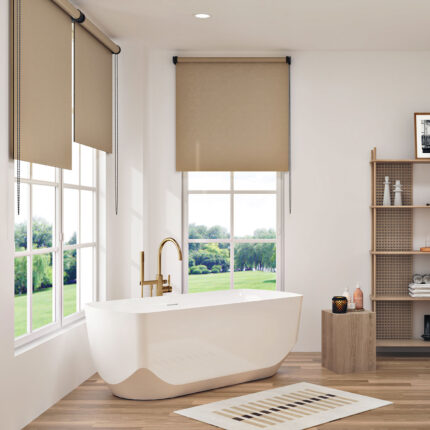 Zitta Vox 63″ Freestanding Bathtub — Glossy White — view 1