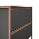 ICO Bath Tempo 31″ One Drawer One Shelf Freestanding Vanity