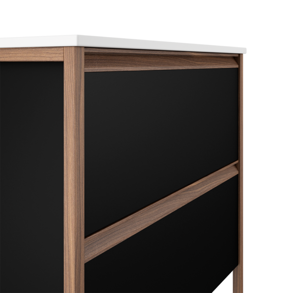 ICO Bath Tempo 31″ One Drawer One Shelf Freestanding Vanity