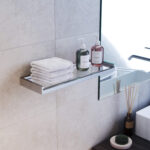 ICO Bath Fire Glass Shelf