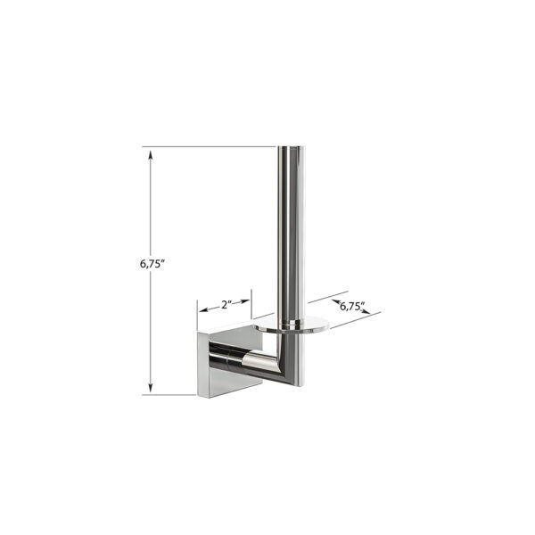 ICO Bath Crater Spare Toilet Paper Holder