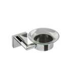 ICO Bath Crater Glass Soap Dish