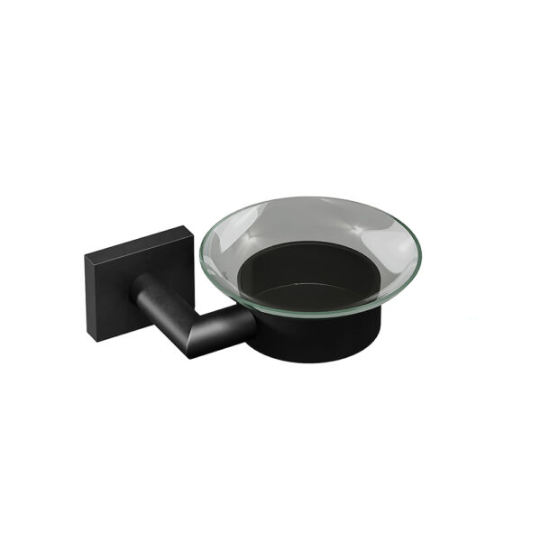 ICO Bath Crater Glass Soap Dish